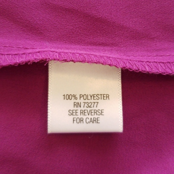 XS purple sleeveless Apt. 9 blouse - Picture 7 of 8